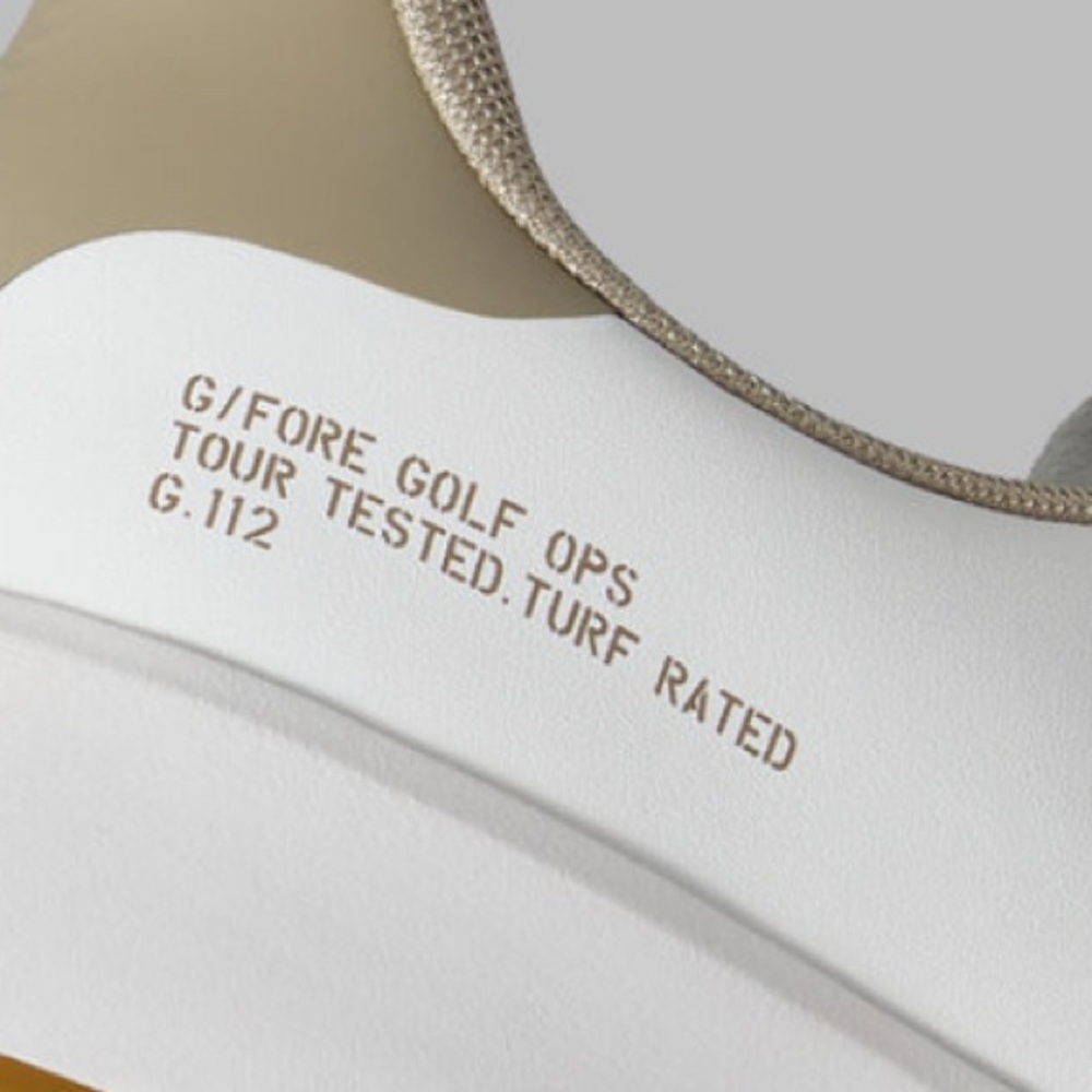 G/FORE Men’s G.112 Golf Shoe-Dune/Gum-Size 9.5 NIB⛳️ - Picture 8 of 14